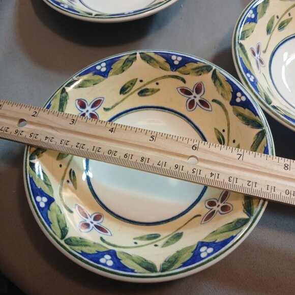 Pfaltzgraff Sicily Dessert Bowl Set of 7 Vintage 5 7/8" Discontinued Replacement - Picture 9 of 10